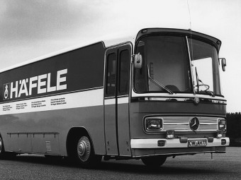 Häfele exhibition bus Häfele exhibition bus