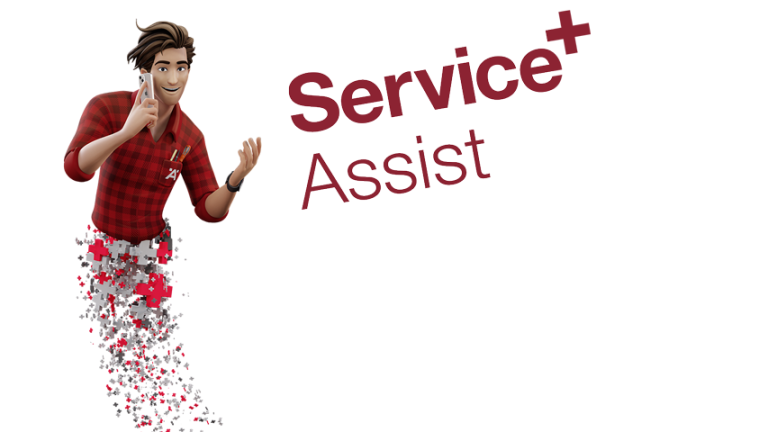 ServicePlus mascot Max